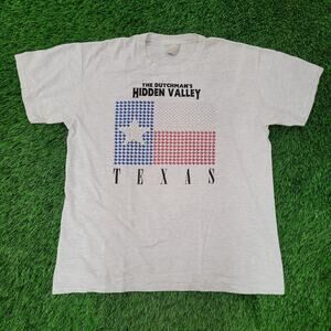 Vintage Dutchmans Hidden Valley Texas Shirt XL 23x27 Crop